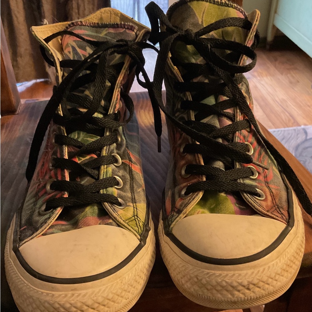 Converse Multicolor High-Top Sneakers